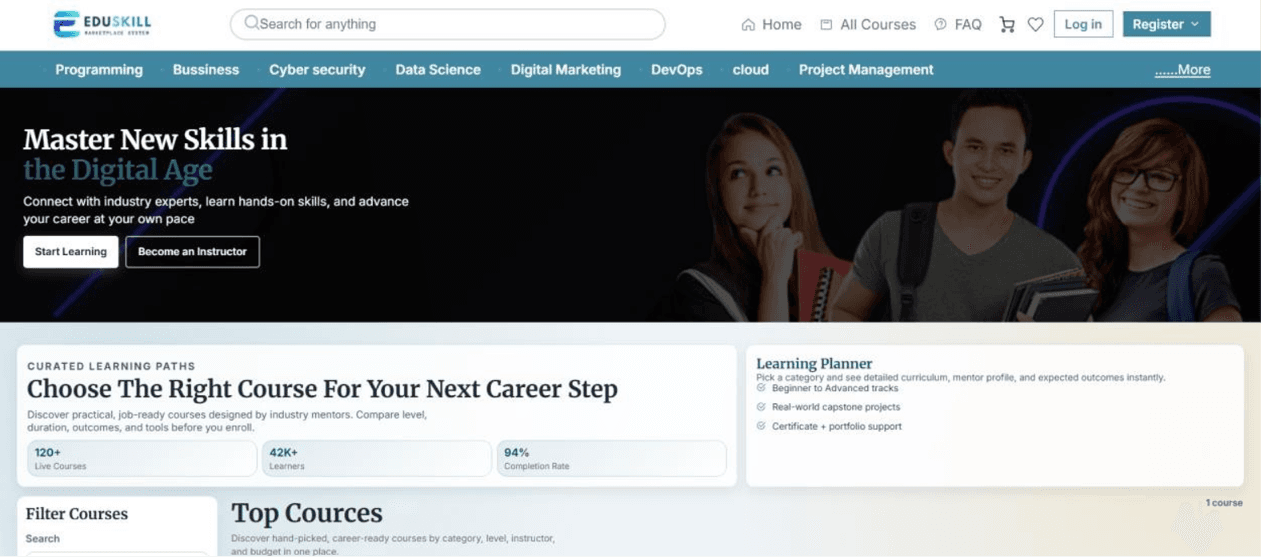 EduSkill Marketplace System (EMS)